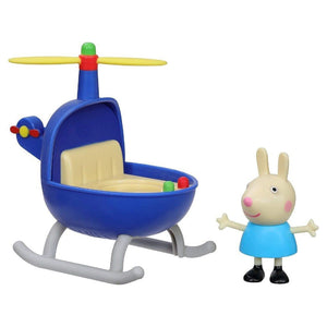 Peppa Pig - Tekli Figür ve Araç Minik Helikopter Oyuncak Seti