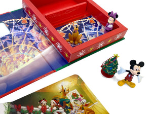 Phidal - Mickey ve Arkadaşları Noel Eğlencesi Figür Oyuncaklı İngilizce Aktivite ve Hikaye Kitabı