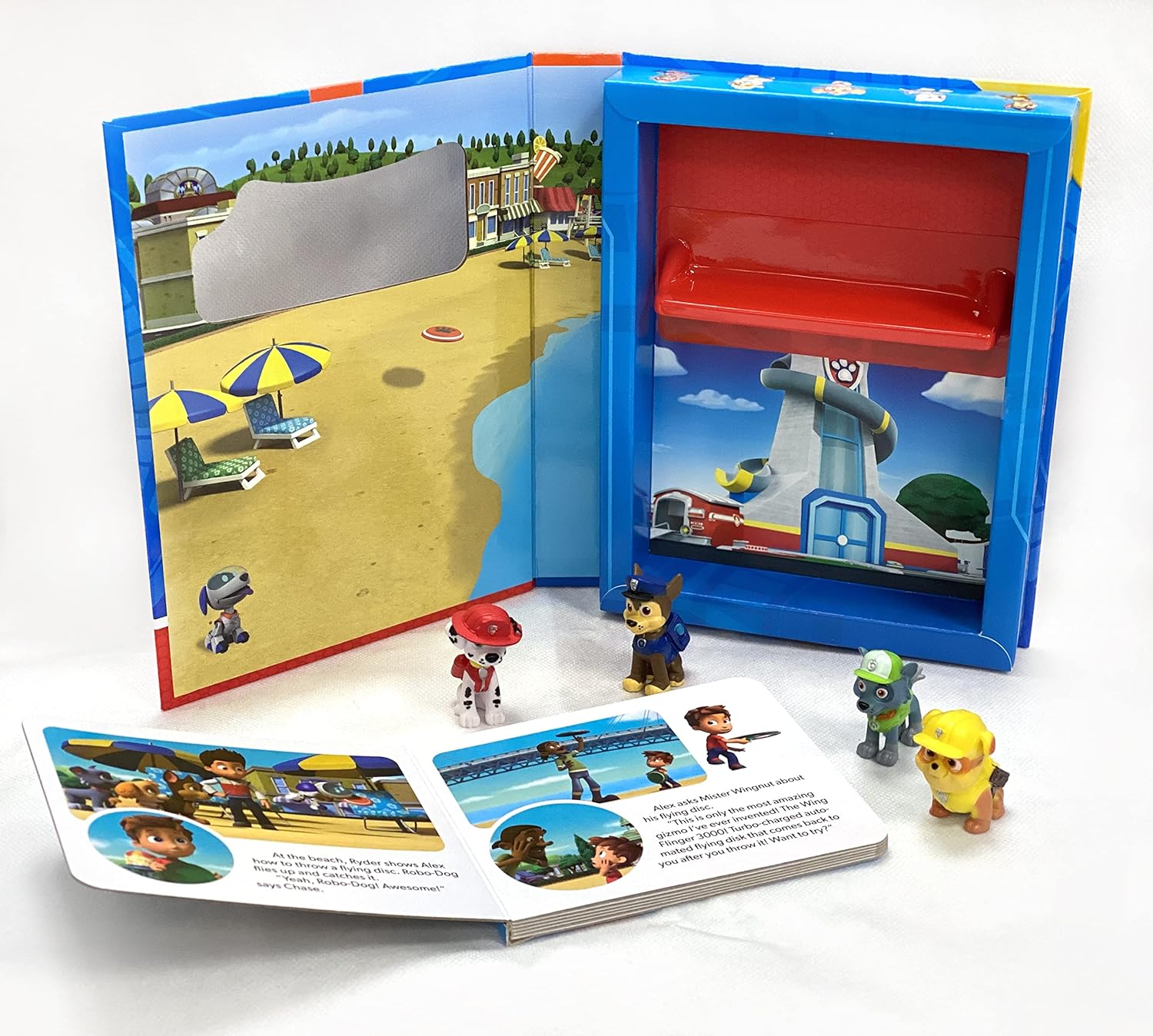 فيدال - باو باترول قصص التسلل لعبة تمثال كتاب نشاط وقصص باللغة الإنجليزية