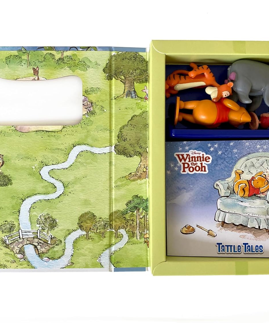 فيدال - كتاب النشاط والقصص الإنجليزي مع دمية شخصية ويني ذا بوه تاتل تيلز