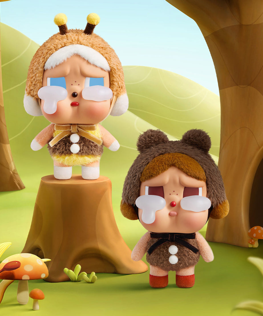 بوب مارت - دمية فينيل محشوة أصلية من سلسلة Crybaby Crying Again، حزمة مفاجئة عمياء