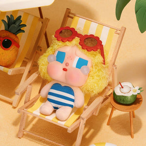 Pop Mart - Orijinal Crybaby Vacation Mode On Serisi Vinil Peluş Bebek Süpriz Kör Paket