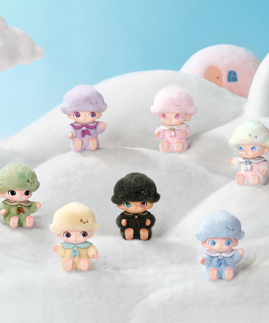 بوب مارت - ديمو الأصلي دفتر حياة جديدة سلسلة دمية فينيل محشوة مفاجأة عبوة عمياء