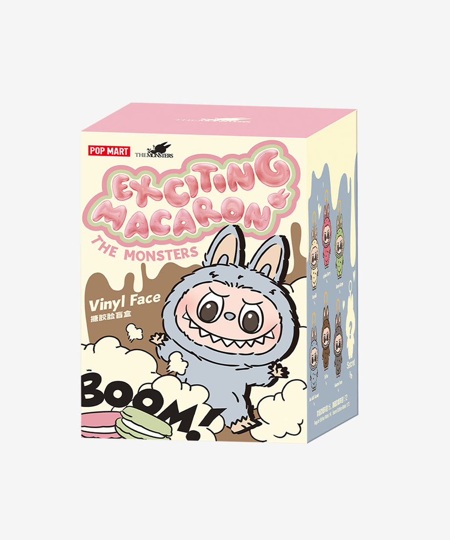 بوب مارت - لابوبو الأصلي الوحوش: دمية فينيل ماكرون مثيرة محشوة حزمة مفاجأة عمياء