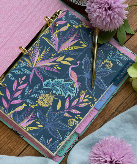 بورتكو ديزاينز - سارا ميلر: منظم أجندة بنقش النعام والنخيل