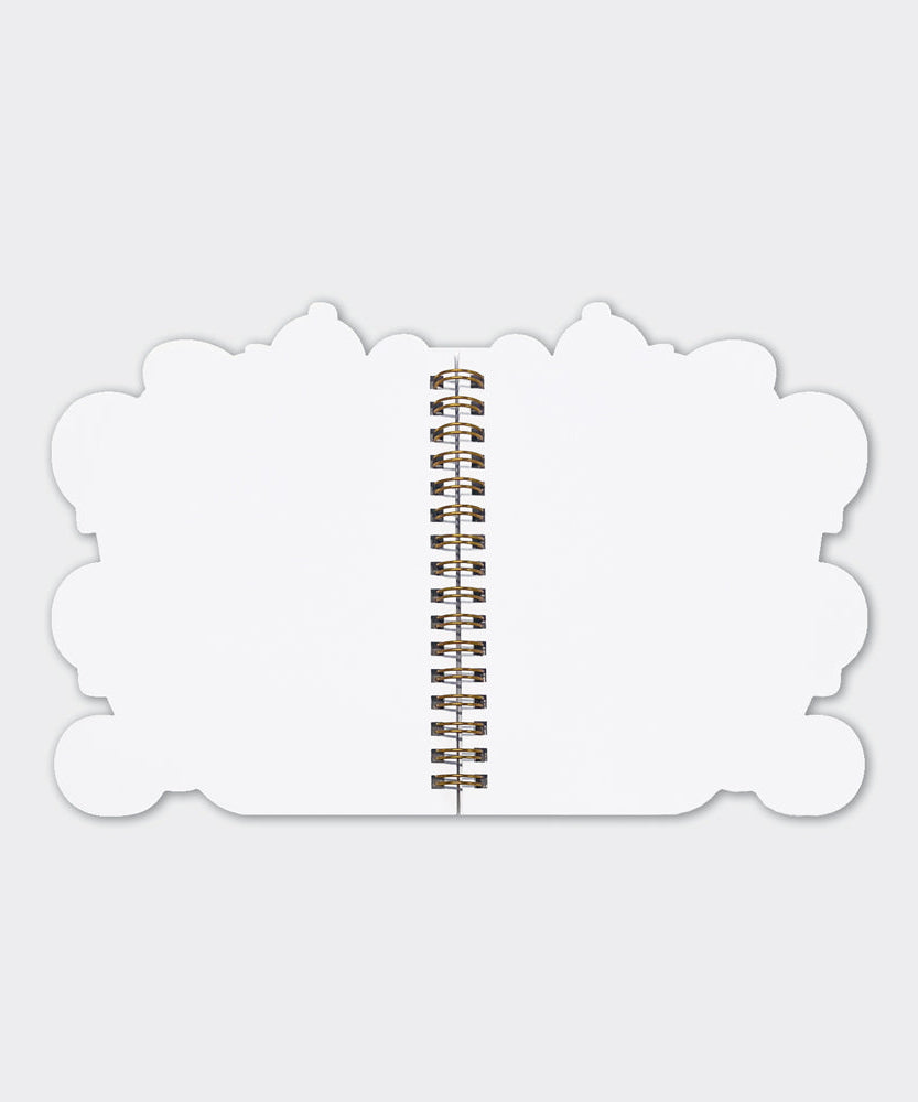 Rachel Ellen - دفتر بسلك غطاء بشكل كلب منقط