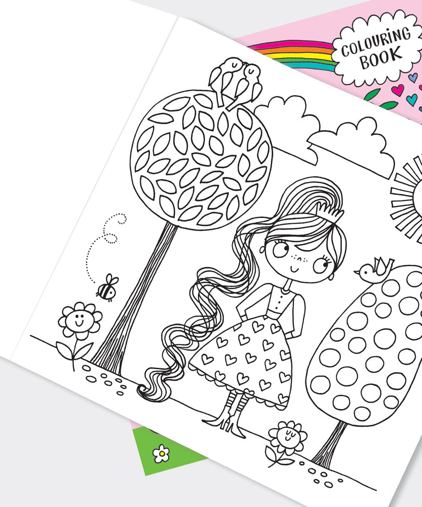 Rachel Ellen - كتاب تلوين أميرة الحكايات الخيالية