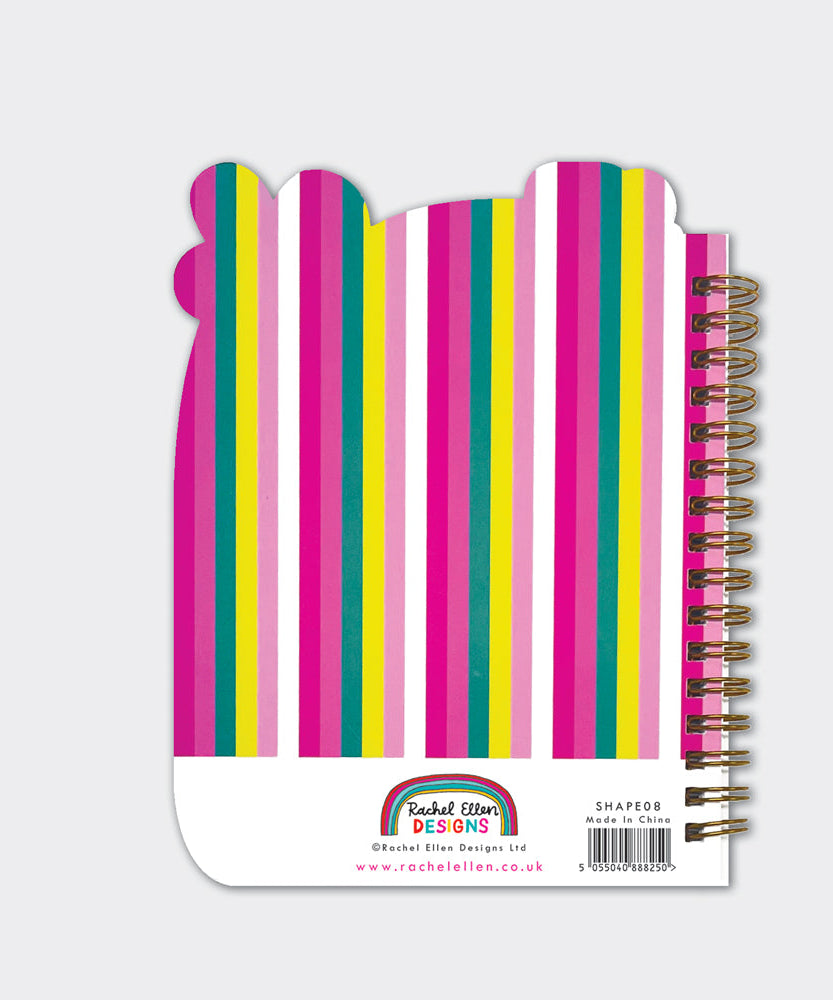 Rachel Ellen - دفتر بحجم سلكي على شكل فلامنغو