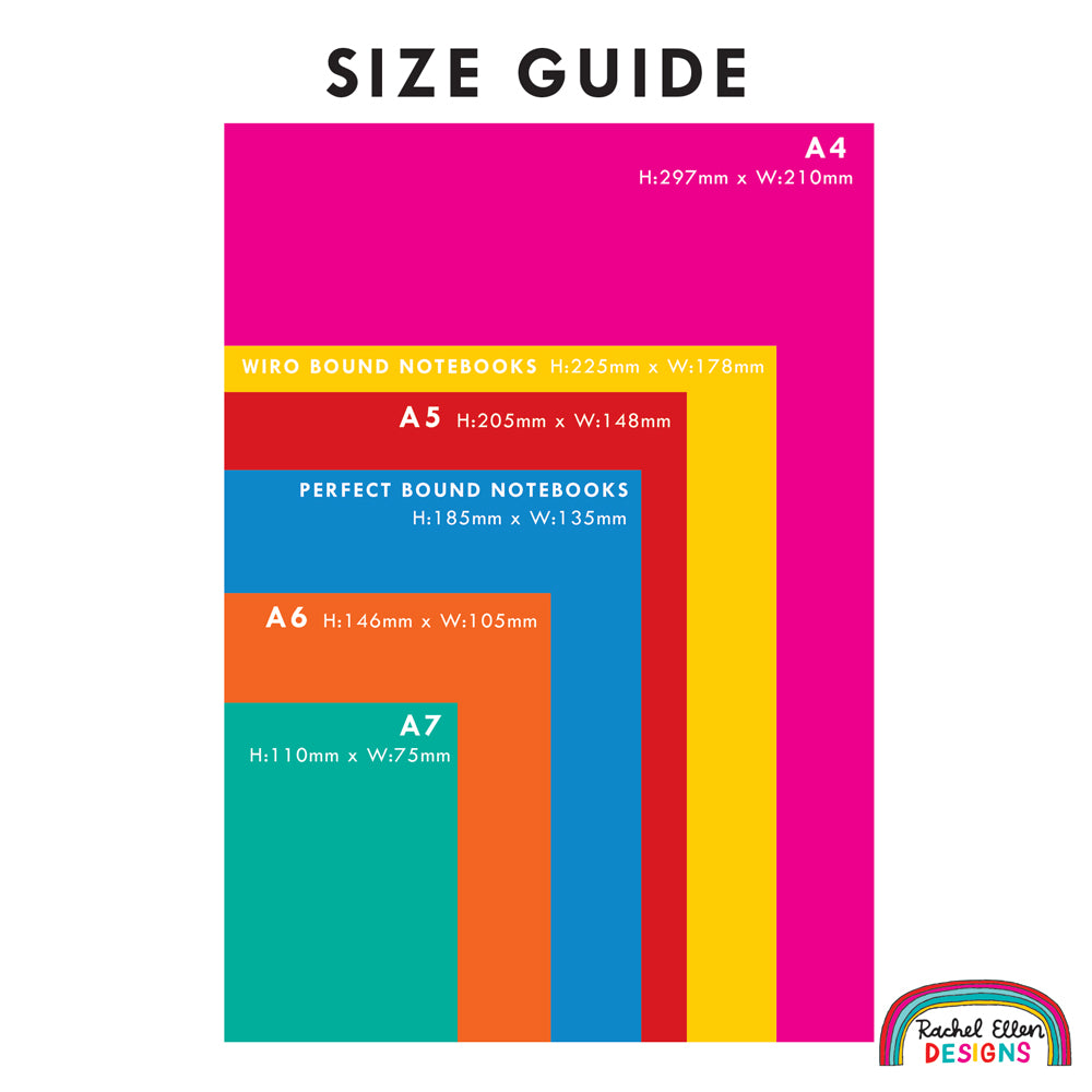 Rachel Ellen - دفتر بحجم سلكي على شكل فلامنغو