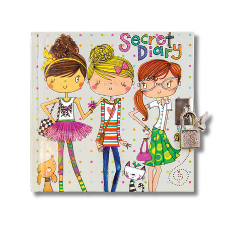 Rachel Ellen - أصدقاء دفتر يوميات مخفي قابل للقفل