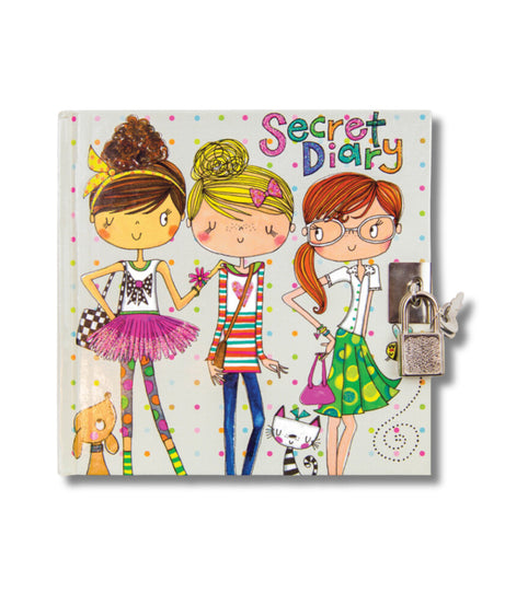 Rachel Ellen - أصدقاء دفتر يوميات مخفي قابل للقفل