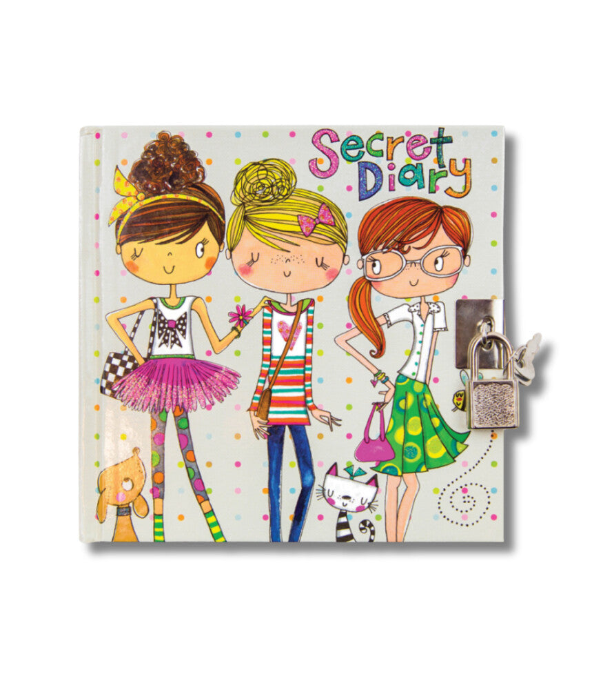 Rachel Ellen - أصدقاء دفتر يوميات مخفي قابل للقفل