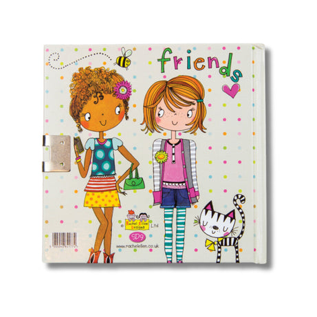 Rachel Ellen - أصدقاء دفتر يوميات مخفي قابل للقفل