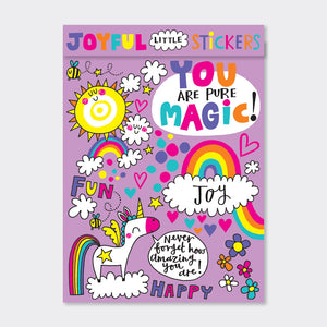 Rachel Ellen - Joyful Little Sticker Çıkartma Kitapları