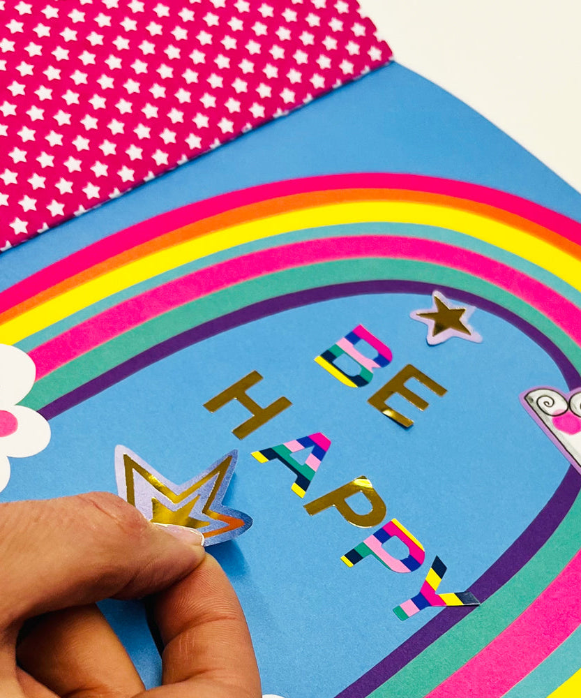 Rachel Ellen - كتاب تلوين ونشاط مشهد ملصقات Moondance