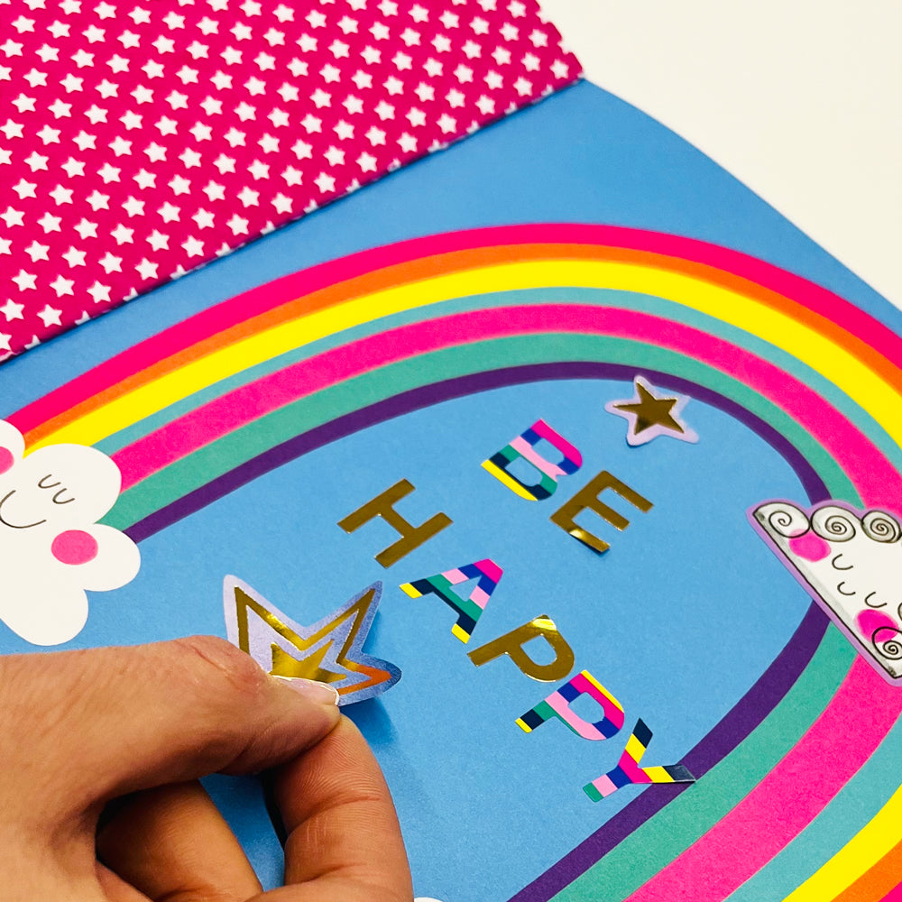 Rachel Ellen - كتاب تلوين ونشاط مشهد ملصقات Moondance