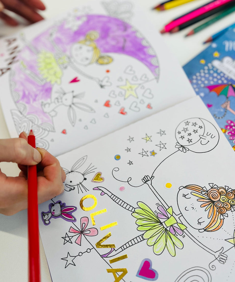 Rachel Ellen - كتاب تلوين ونشاط مشهد ملصقات Moondance