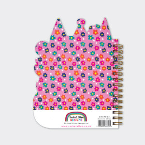 Rachel Ellen - Purr-fect Kedi Şekilli Tel Kapaklı Defter