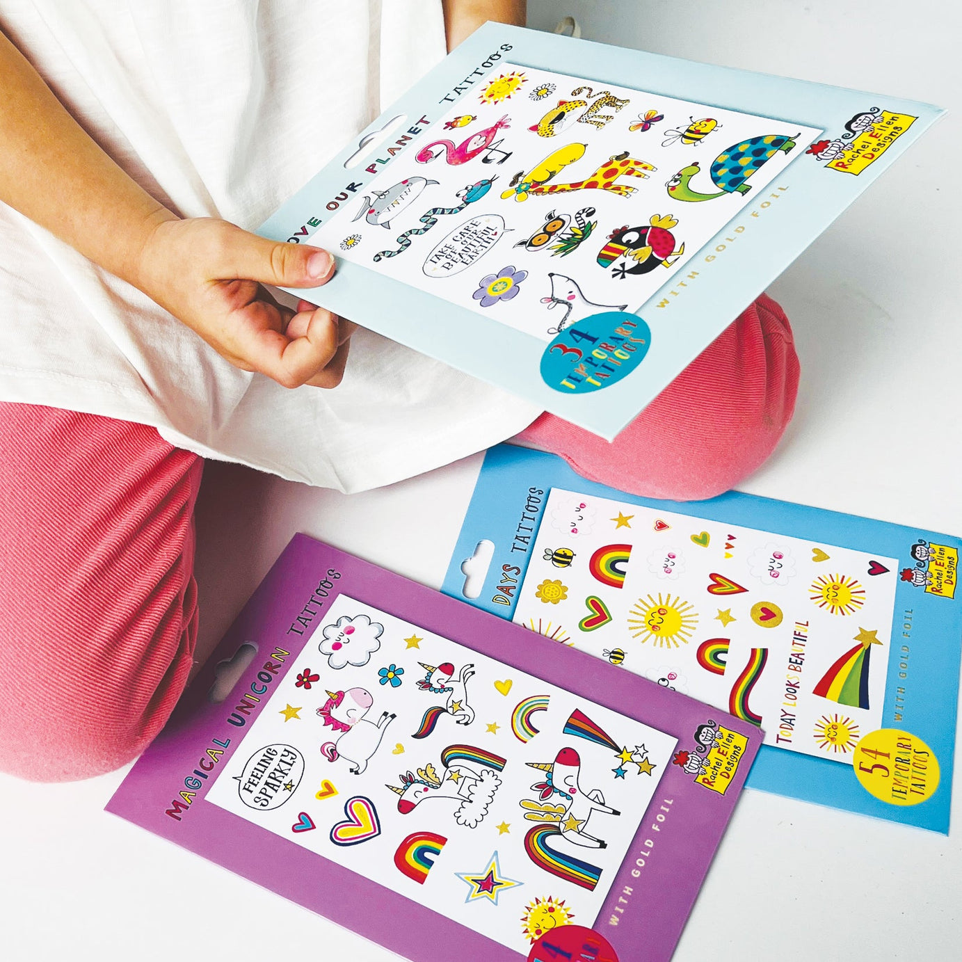 Rachel Ellen - أيام مشمسة وشم مؤقت للأطفال