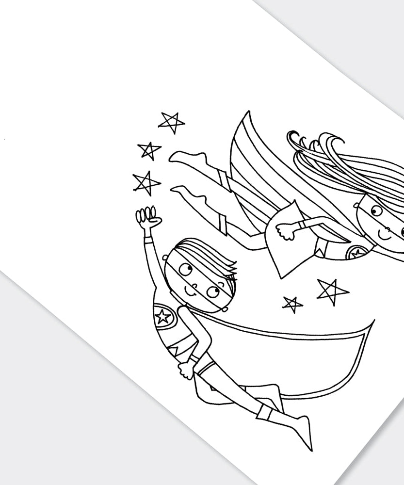 Rachel Ellen - كتاب تلوين البطل الخارق