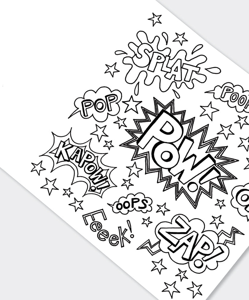 Rachel Ellen - كتاب تلوين البطل الخارق