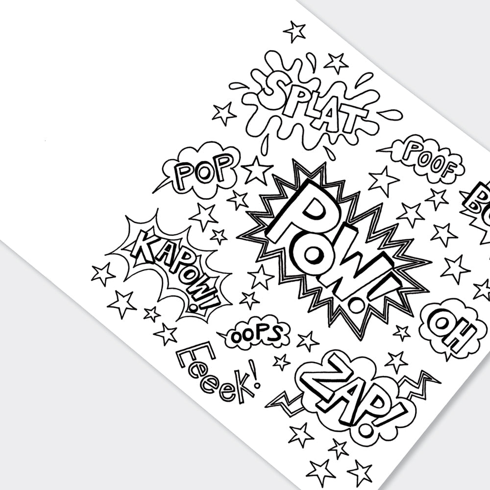 Rachel Ellen - كتاب تلوين البطل الخارق