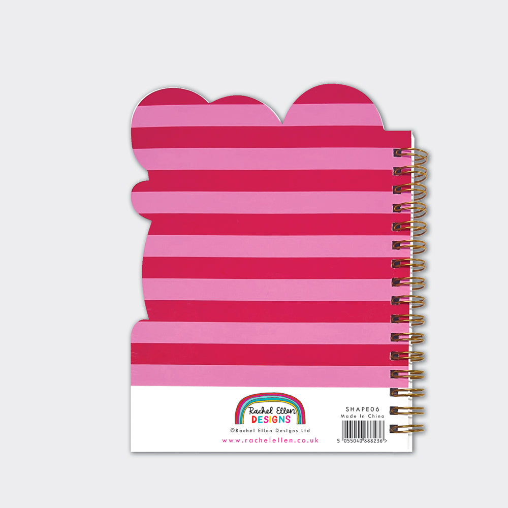 Rachel Ellen - دفتر بسلك غطاء بشكل تمساح