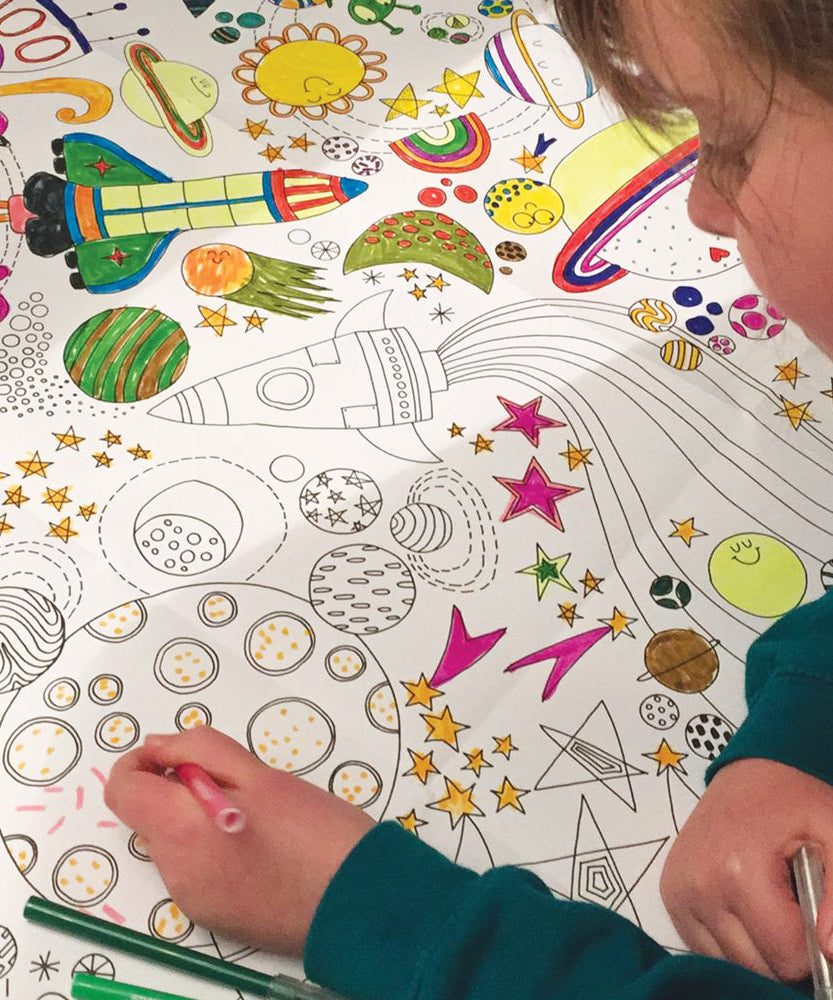 Rachel Ellen - إلى القمر ملصقات تلوين Dev