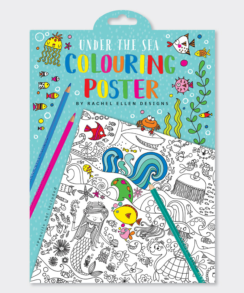 Rachel Ellen - ملصقات تلوين Under The Sea Dev