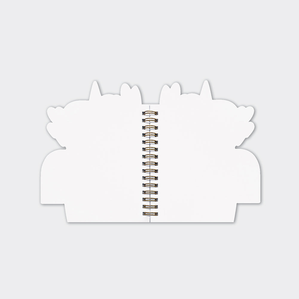 Rachel Ellen - دفتر ذو غلاف سلكي على شكل يونيكورن