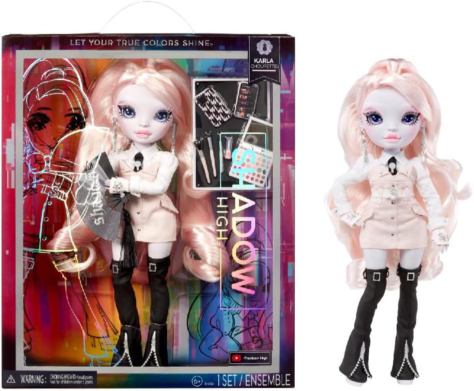 Rainbow High Shadow High - Karla Choupette Oyuncak Bebek Seti