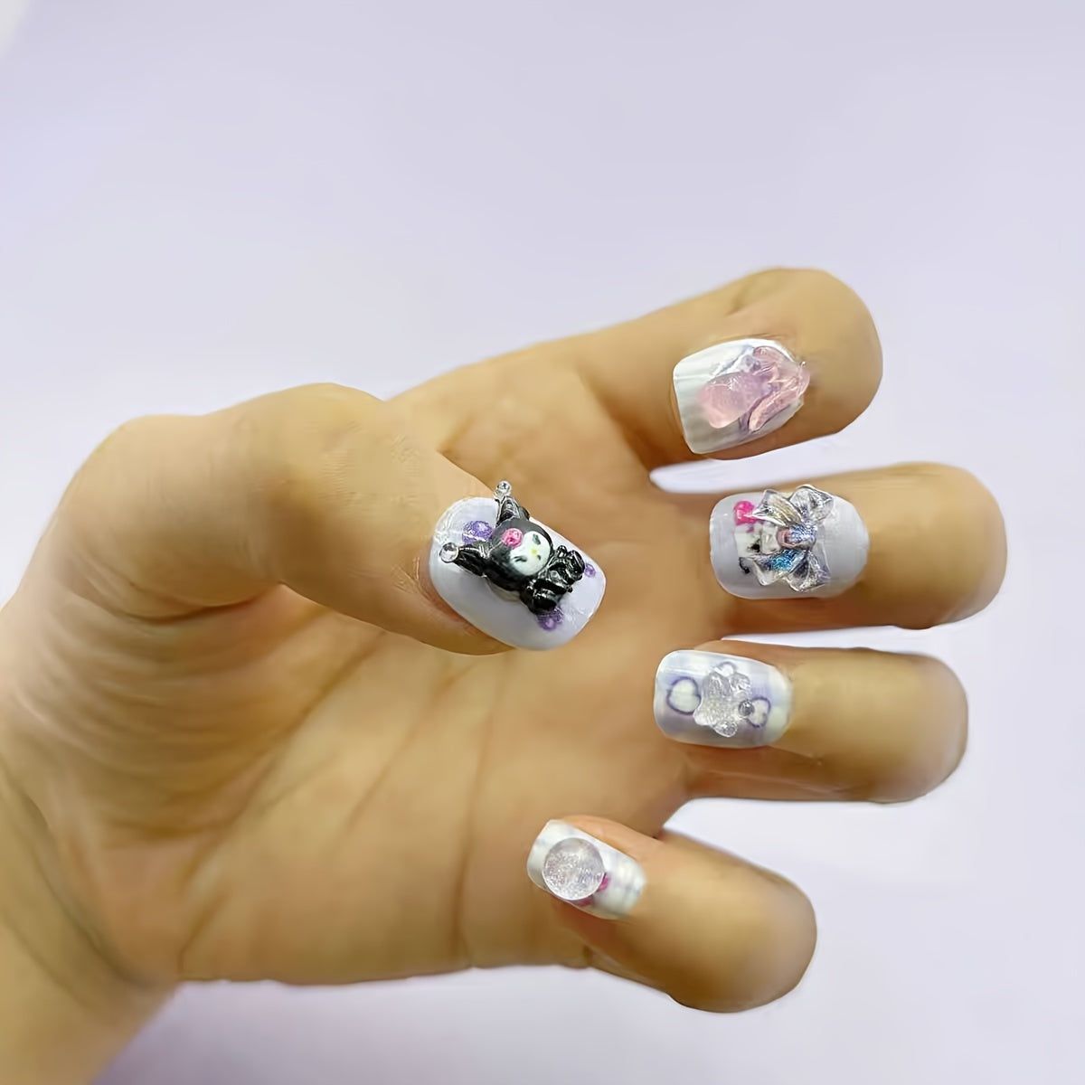 Sanrio - Kuromi Çocuk Oyun Tırnak Seti