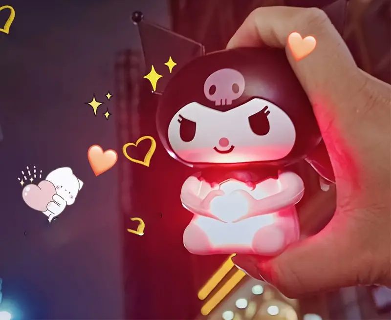 Sanrio - Kuromi Işıklı ve Sesli Oyuncak