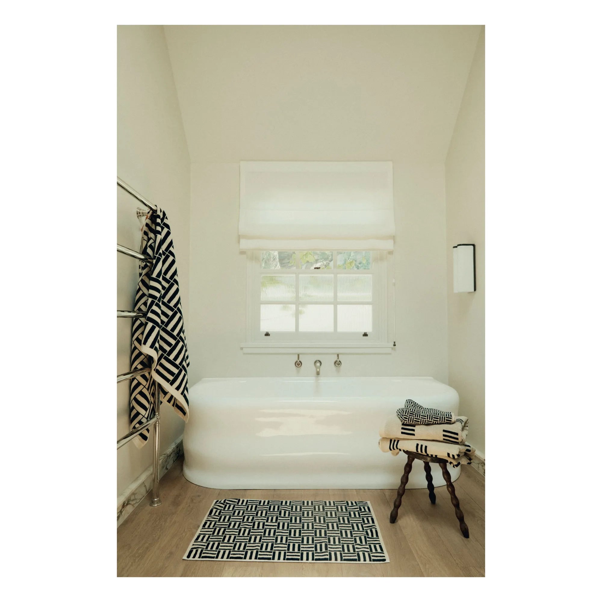 Baina - Saroma banyo paspası | Siyah