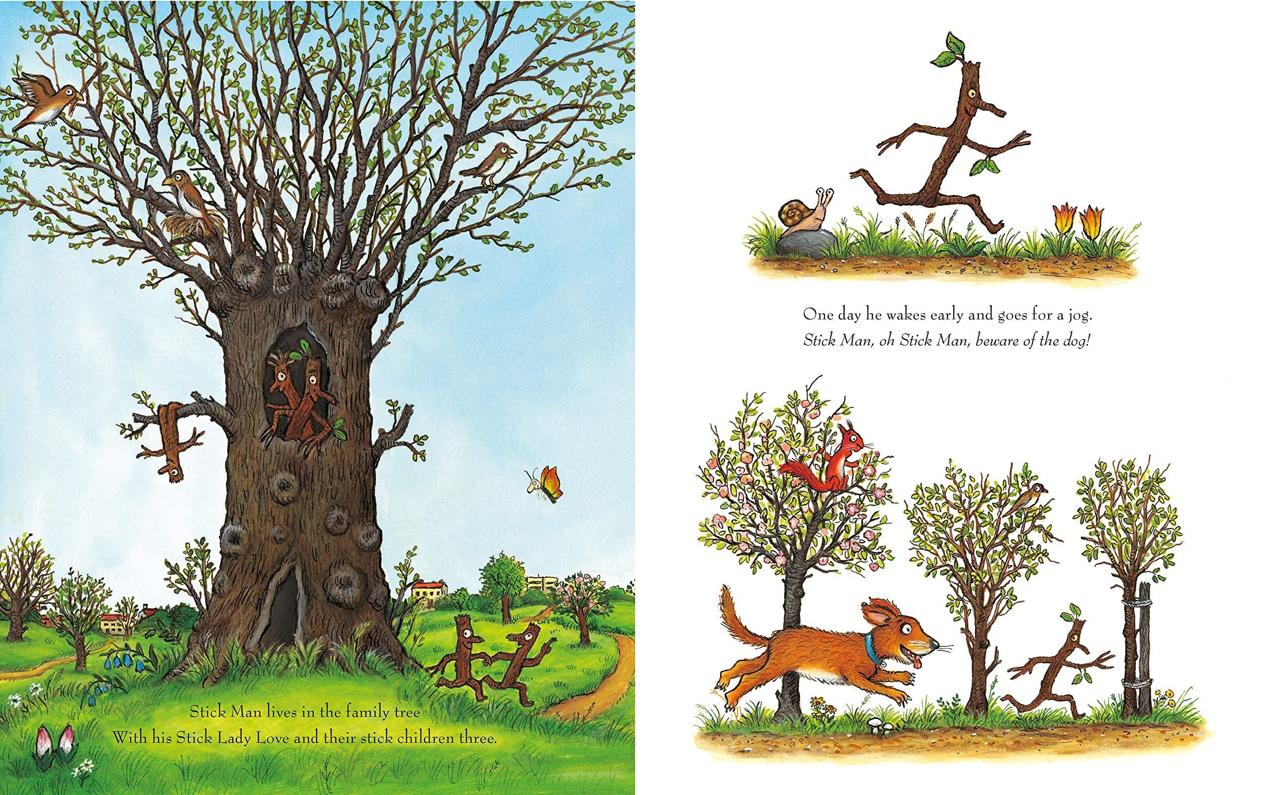 Scholastic - Stick Man Story Book