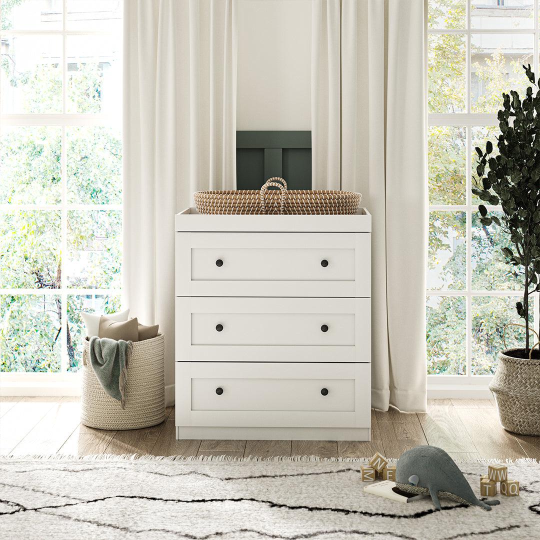 Silver Cross Bromley Dresser - White-Chests-White- | Natural Baby Shower