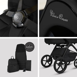Silver Cross Cove Pushchair Accessory Bundle - Onyx-Strollers-Onyx- | Natural Baby Shower
