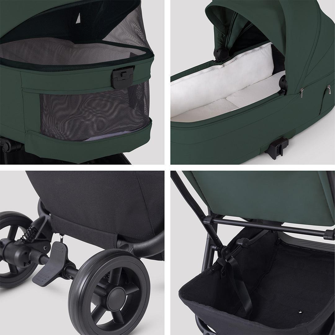 Silver Cross Nia Glide Travel System-Travel Systems-Champagne- | Natural Baby Shower