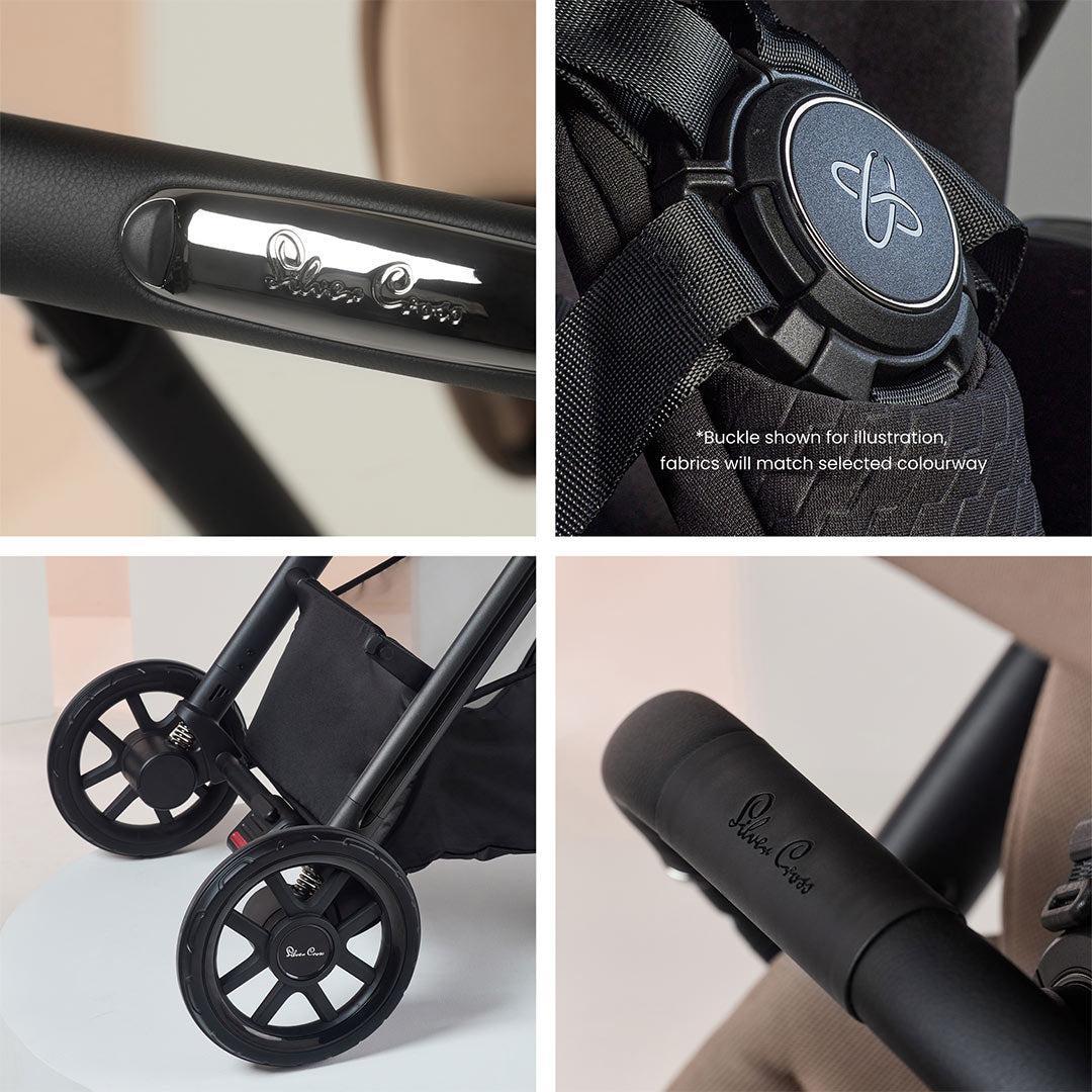 Silver Cross Reef 2 Ultimate Family 360 Bundle-Travel Systems-Mocha- | Natural Baby Shower