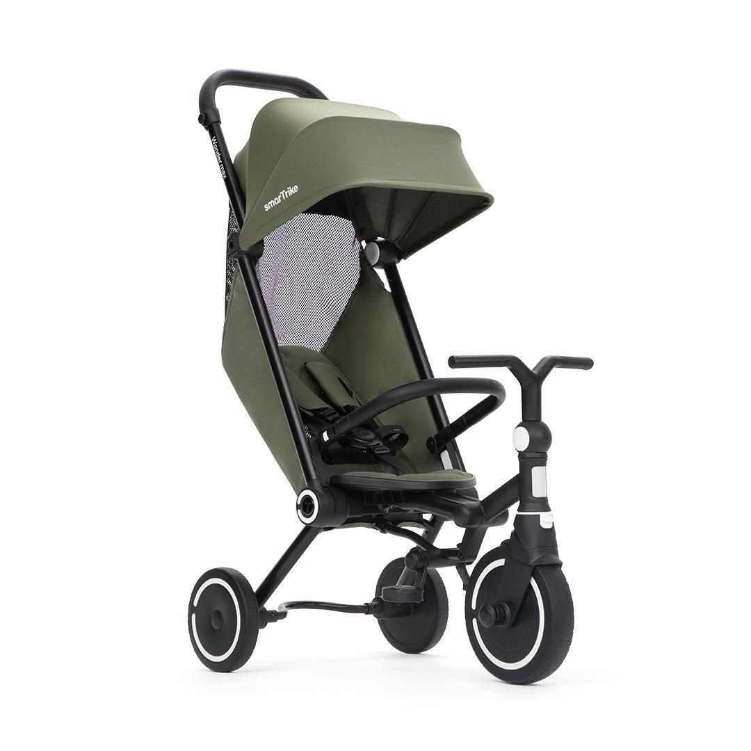 SmarTrike Wonder Max Active Stroller - Sage/Olive-Strollers-Sage/Olive- | Natural Baby Shower