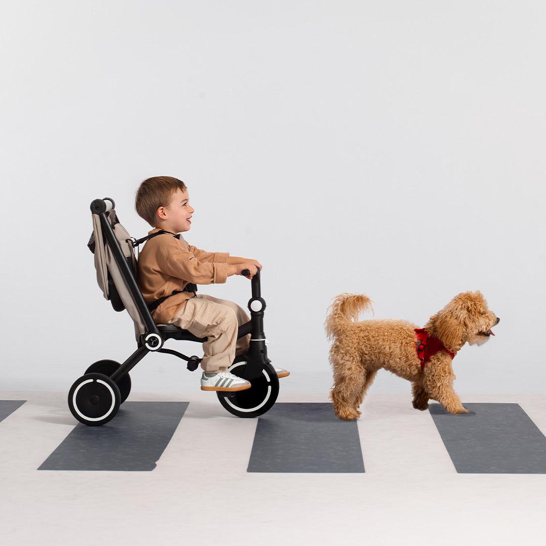 SmarTrike Wonder Max Active Stroller - Beige/Stone-Strollers-Beige/Stone- | Natural Baby Shower