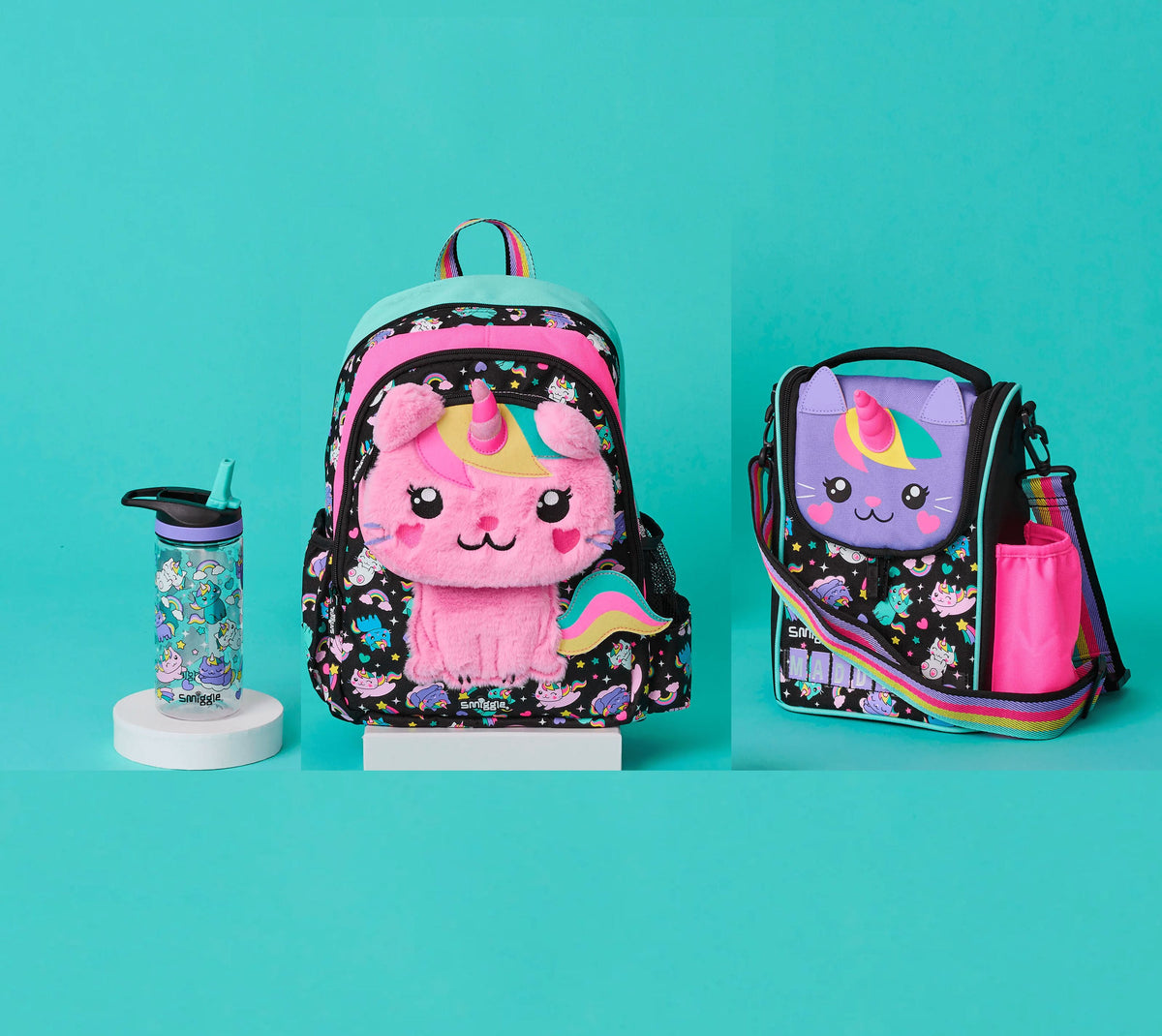 Smiggle - 3'lü Anaokulu ve Kreş Okul Çanta Seti
