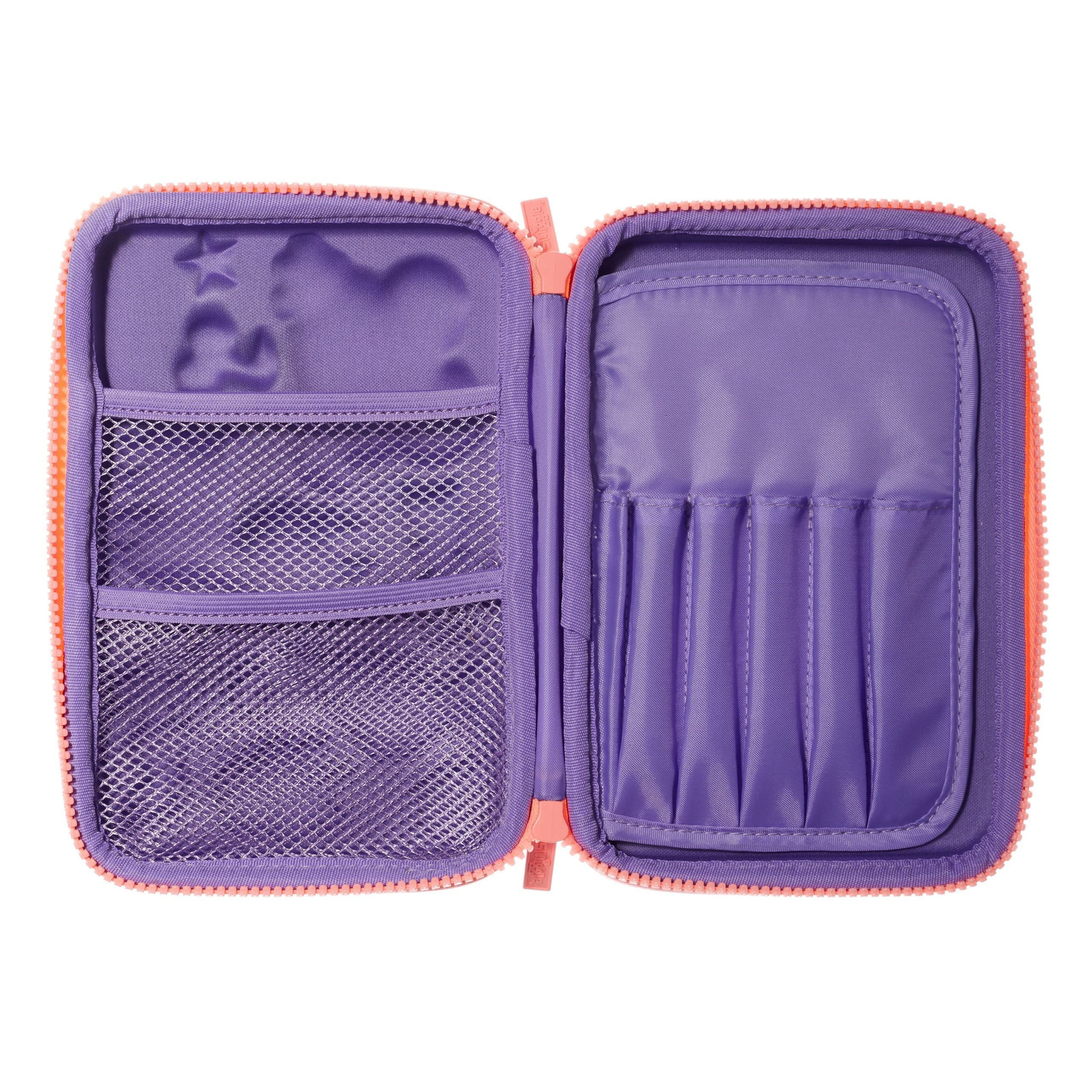 Smiggle - 3D Kabartmalı Hardtop Büyülü Hayvanlar Kalem Kutusu