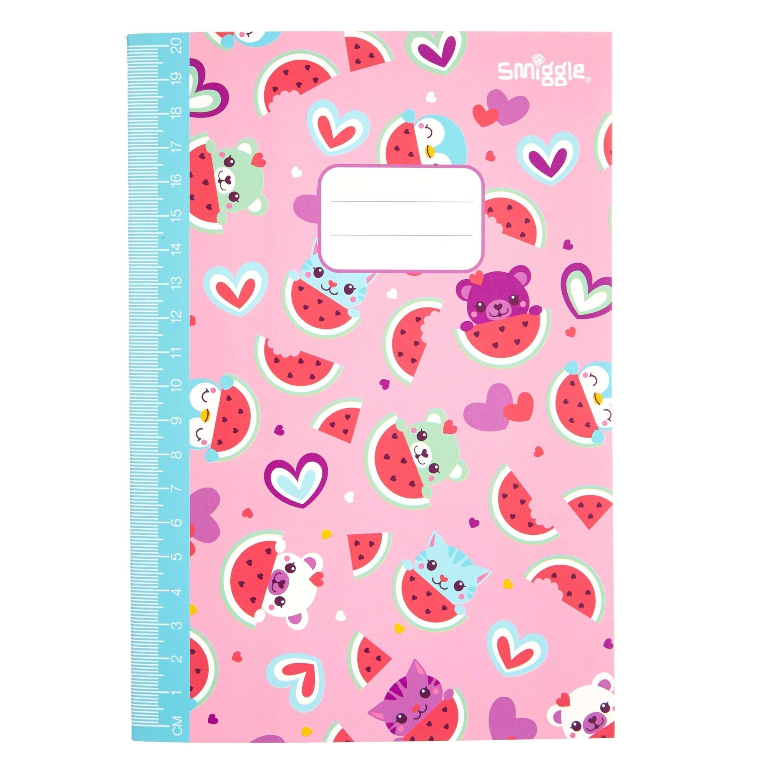 Smiggle - A5 Cetvelli ve Çizgili Defter