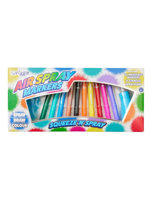 Smiggle - Air Spray Hava Püskürtmeli Marker Kalem Seti