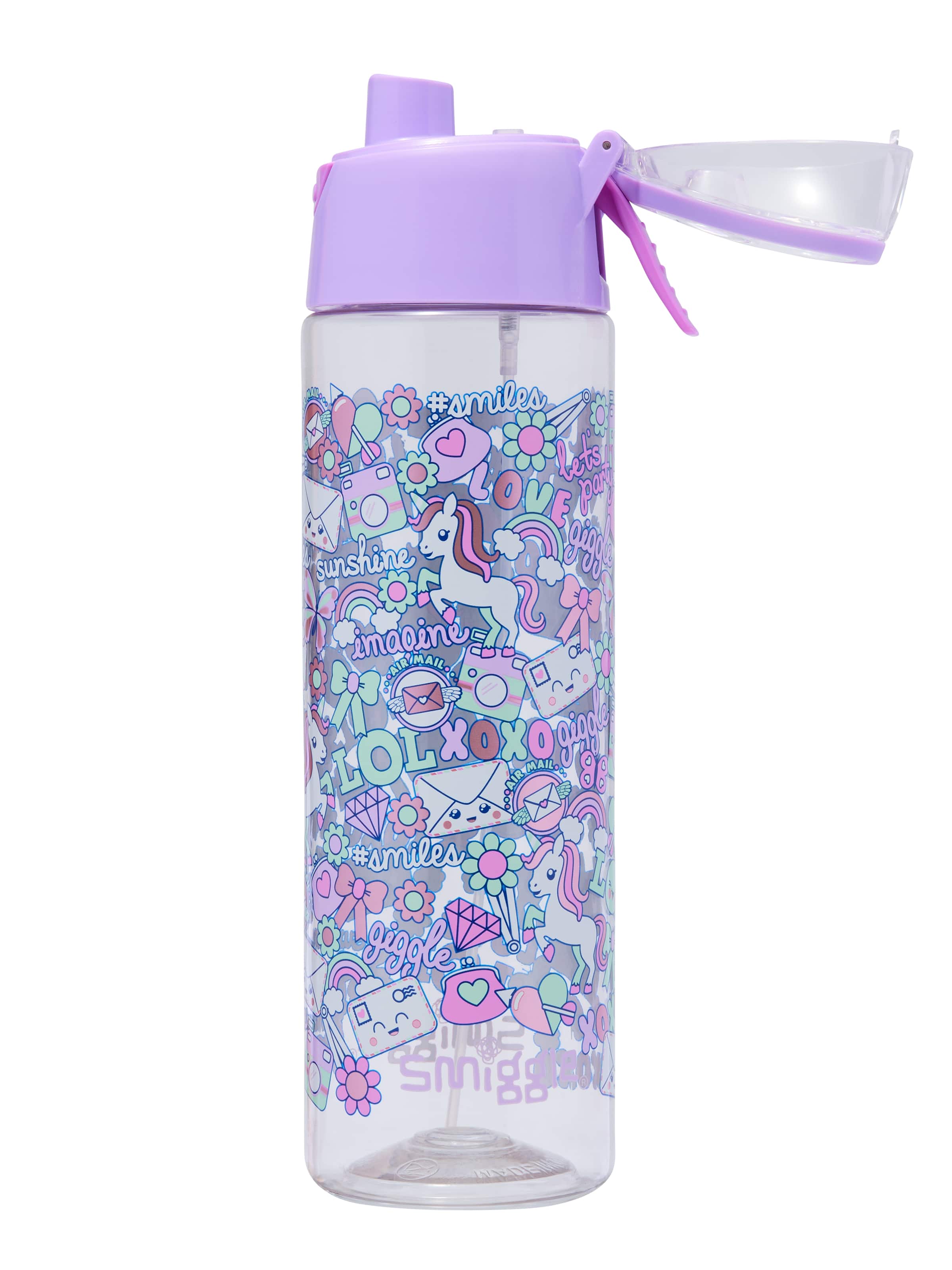 Smiggle - Amaze Su Püskürtmeli 750ML Otomatik Suluk
