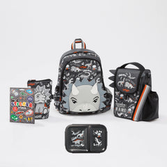 Smiggle - Animalia Junior 5'li Anaokulu ve Kreş Okul Çanta Seti