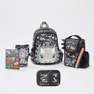 Smiggle - Animalia Junior 5'li Anaokulu ve Kreş Okul Çanta Seti