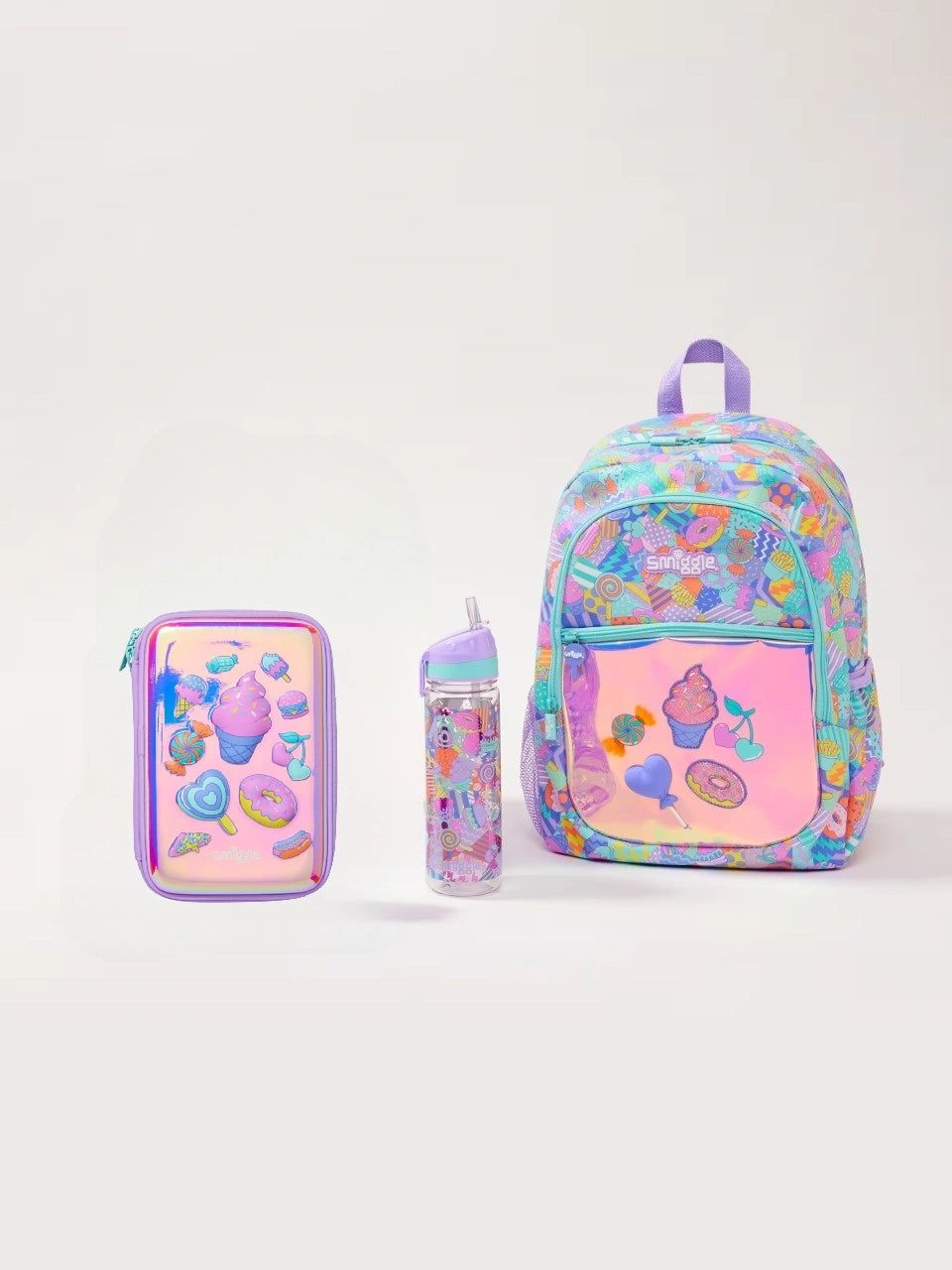 Smiggle - Away 3'lü Okul Çanta Seti