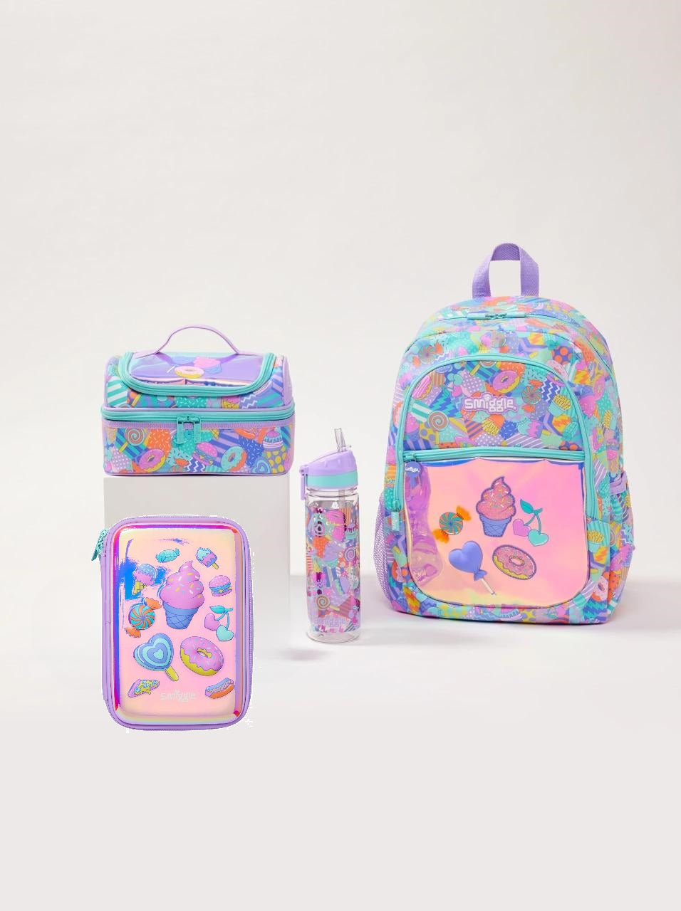 Smiggle - Away 4lü Okul Çanta Seti